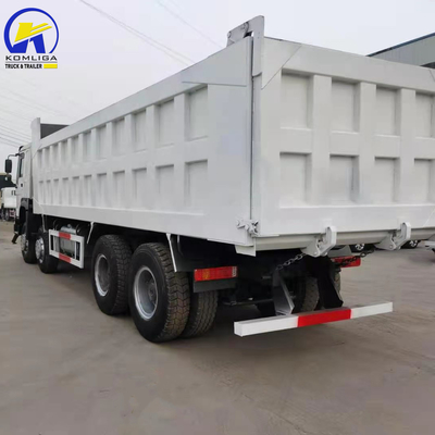 2019 Model Sinotruk HOWO Used 8X4 12wheels Dump Truck Zf8118 Steering System and Bucket