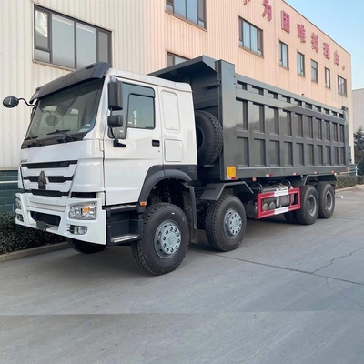 2019 Model Sinotruk HOWO Used 8X4 12wheels Dump Truck Zf8118 Steering System and Bucket
