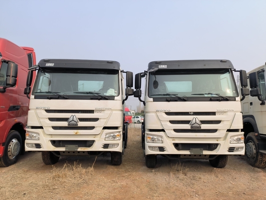 40-60 Tons Loading Capacity HOWO Head Trailer Trucks 6X4 Diesel Tow Used Tractor Truck