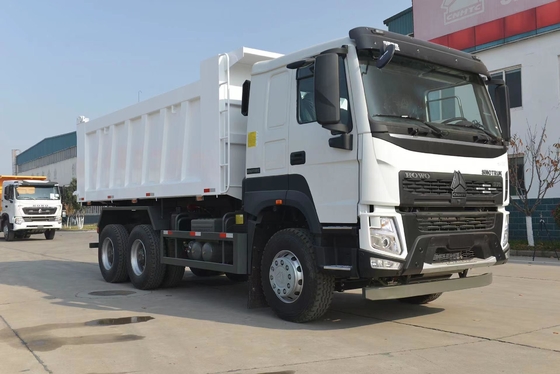 Rear Axle 2sets HOWO 6X4 10 Wheels Tipper Truck with Front Lifting and One Sleeper Cab