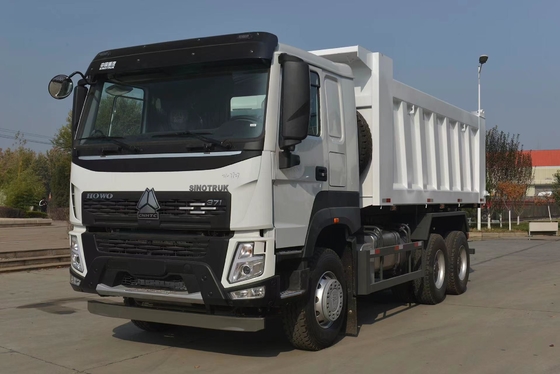 Rear Axle 2sets HOWO 6X4 10 Wheels Tipper Truck with Front Lifting and One Sleeper Cab