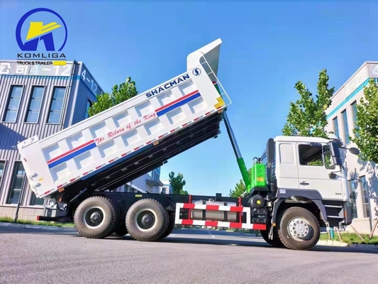 Shakman 6X4 30tons Dump Tipper Truck with One Sleeper Cab and A/C Seats ≤5