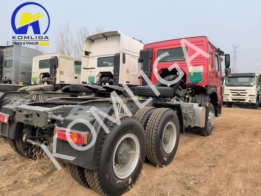 Hw19710 Gearbox 40 Tons Trailer Head Truck Used Sinotruk HOWO Heavy Duty Truck Tractor