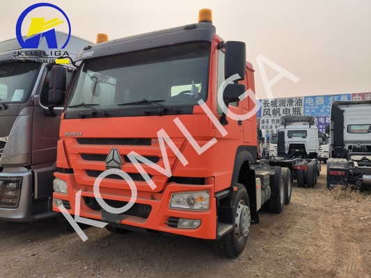 Hw19710 Gearbox 40 Tons Trailer Head Truck Used Sinotruk HOWO Heavy Duty Truck Tractor