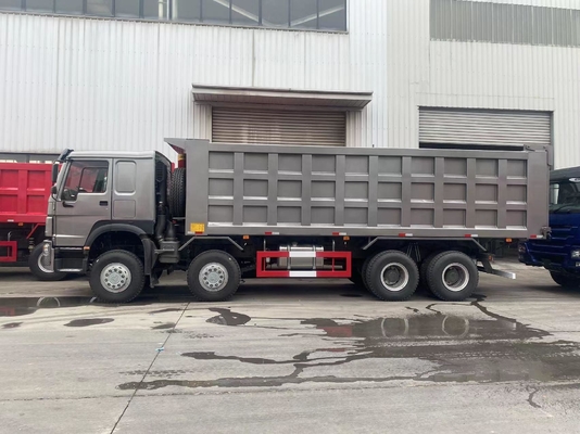 20cbm Bucket Dimension Front Lifting Style HOWO 8X4 Heavy Duty Tipper Truck for Dumping
