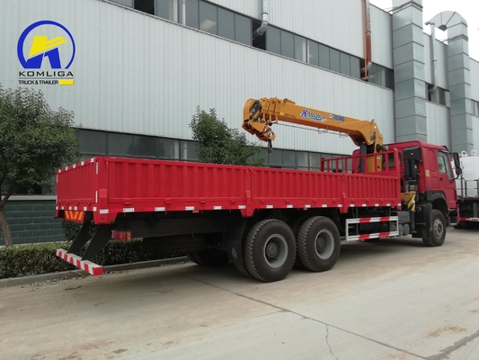 Cargo Dump Truck Mounted Crane with After-sales Service Techinical Spare Parts Support