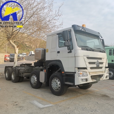 Sinotruk HOWO 8X4 12wheel 380HP 400HP 430HP Heavy Duty Tractor Truck with Radial Tires