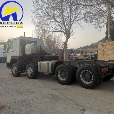 Sinotruk HOWO 8X4 12wheel 380HP 400HP 430HP Heavy Duty Tractor Truck with Radial Tires