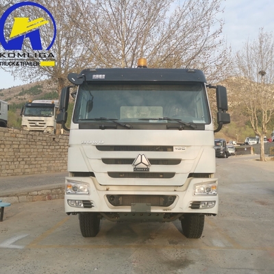 Sinotruk HOWO T7 8X4 400HP Heavy Duty Trailer Tractor Truck with 5600X2300X1500 Bucket