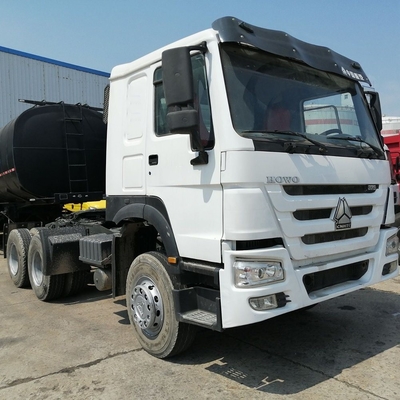 Used Sinotruk HOWO 6X4 10wheel 375HP White Tractor Truck Head with Customized Request