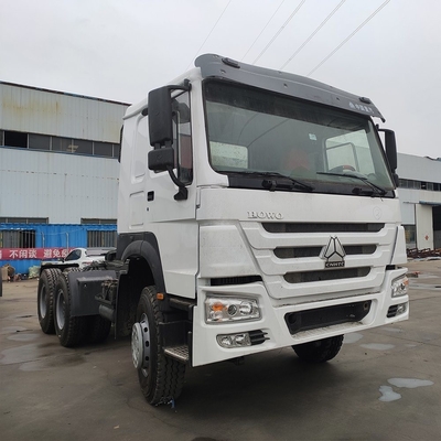 Used Sinotruk HOWO 6X4 10wheel 375HP White Tractor Truck Head with Customized Request