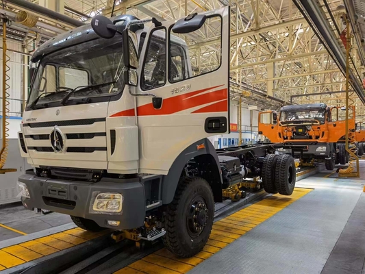 Beiben Benz 4X2 6X4 Prime Mover Tractor Head Truck with Radial Tire Design