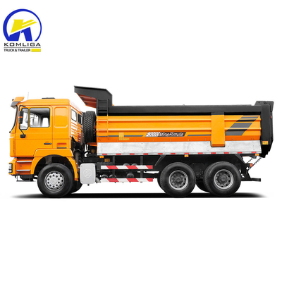 Second Hand Shacman M3000 6X4 Tipper Truck with Ventral Tipper Hydraulic Lifting
