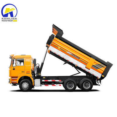 Second Hand Shacman M3000 6X4 Tipper Truck with Ventral Tipper Hydraulic Lifting