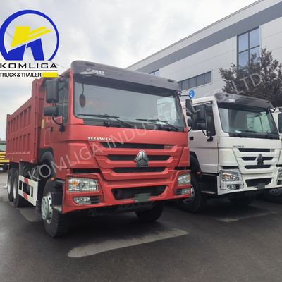 351-450hp 2024 Sinotruk HOWO 10wheels Dump Tipper Truck with Zf8118 Steering System