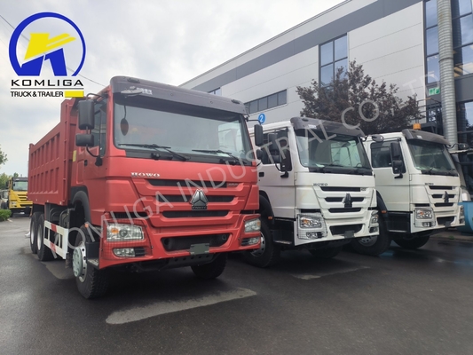 351-450hp 2024 Sinotruk HOWO 10wheels Dump Tipper Truck with Zf8118 Steering System