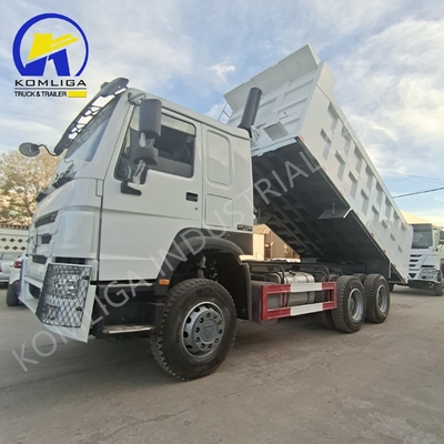 8500*2500*3400mm Sinotruk HOWO Dump Truck with Radial Tire Design and Original Engine