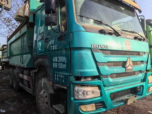 Used Euro5 HOWO 6X4 Original Tipper Dump Truck with Diesel Engine Capacity＞8L Euro5