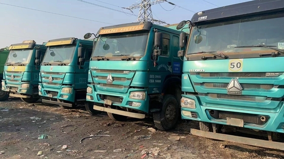 Used Euro5 HOWO 6X4 Original Tipper Dump Truck with Diesel Engine Capacity＞8L Euro5