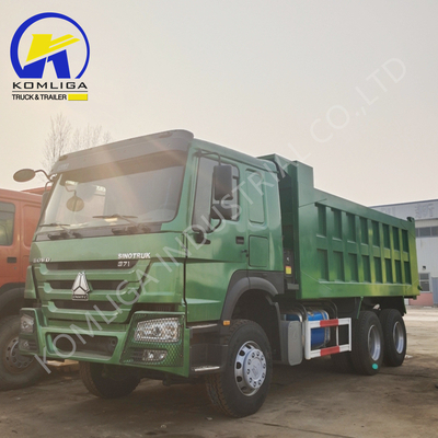 Zf8118 Steering System Red 371HP 2020 Years Used Good Condition Sinotruk HOWO Dump Truck