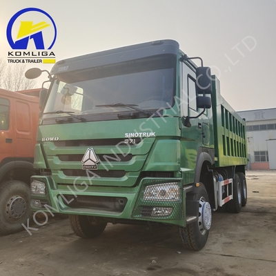 2020 Year 371HP 6X4 Used HOWO Dump Truck Exported to Zambia with 1200r20 Radial Tires