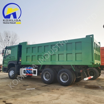 2020 Year 371HP 6X4 Used HOWO Dump Truck Exported to Zambia with 1200r20 Radial Tires