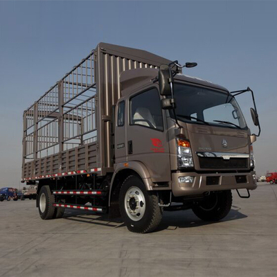 4.2 Ton Rear Axle Sinotruk HOWO Cdw Mini Van Box 4X2 Cargo Truck with 1-10t Load Capacity
