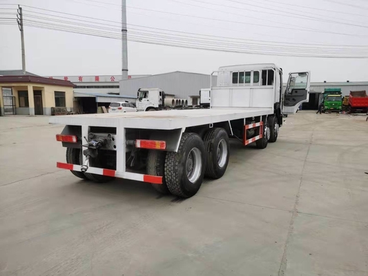 Africa Market Flatbed Cargo Truck with Manual Transmission and One Sleeper Cab