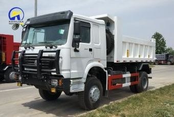 Africa Market 6X4 4X2 Flatbed Cargo Truck with Ventral Tipper Lifting and Diesel Power