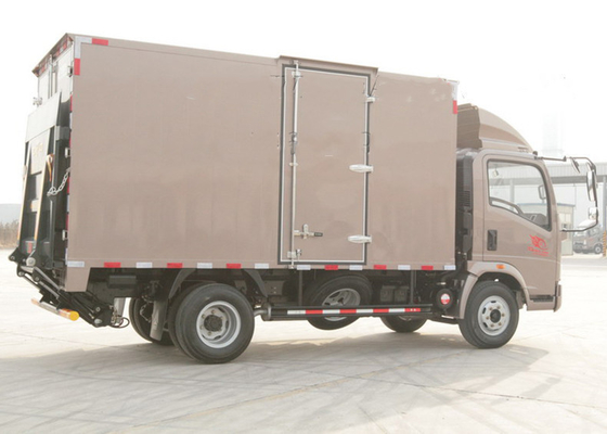 Rhd LHD 4X2 4X4 Light Mini Van Box Extended Cabin 10ton Cargo Truck in Flatbed Style