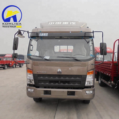 Sinotruk HOWO Hohan Cdw 4X2 Mini Van Box Cargo 3 Ton Dump Truck for 150hp Horsepower