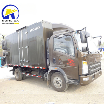 Sinotruk HOWO Hohan Cdw 4X2 Mini Van Box Cargo 3 Ton Dump Truck for 150hp Horsepower