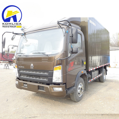Sinotruk HOWO Hohan Cdw 4X2 Mini Van Box Cargo 3 Ton Dump Truck for 150hp Horsepower