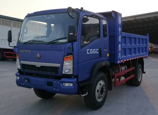 3/5/7/8 Tons 6 Wheeler Sinotruk HOWO 4X2 Mini Dumper Truck with Manual Transmission