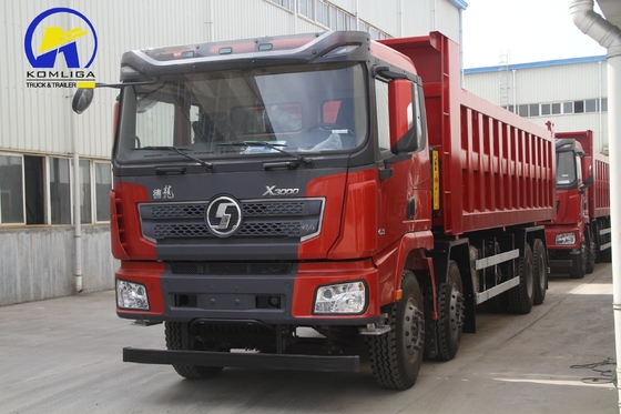 Used Shacman Dump Truck 8X4 12wheels Tipper Dumper Truck with Hw76 Cab in Good Condition