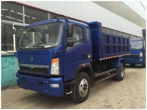 Sinotruk 4X2 12 Ton 12 Cubic Meters Dump Truck with 4-6L Engine Capacity Euro II