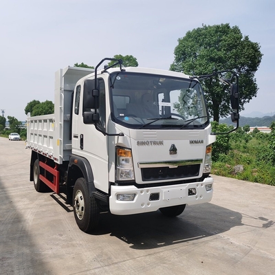 Sinotruk HOWO Homan 4X2 4X4 Small Dump Truck 3.5 Ton with 120L Fuel Tanker Capacity