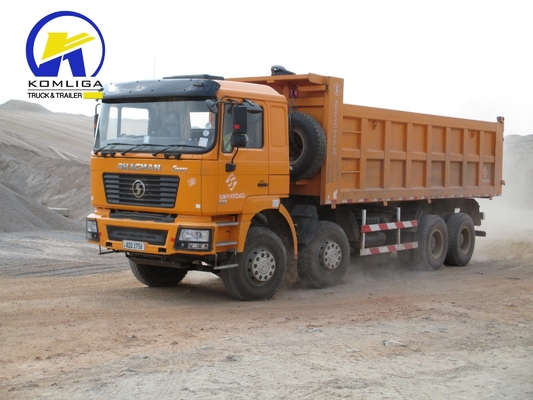 Manual Transmission Type 8X4 Dump Truck Dumper Tipper for Heavy Duty Sinotruk HOWO