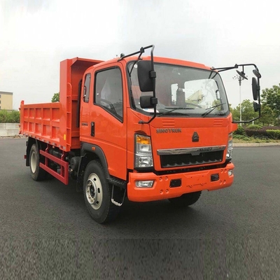 Used Sinotruk HOWO 4X2 6wheel Mini Light Dump Tipper Truck with Manual Transmission