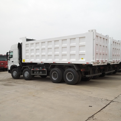 DOT Certified Used Sinotruk HOWO 8X4 Tipper Dumper Truck with Wd615.47.D12.42 Engine
