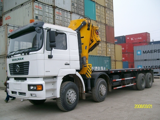 Euro 2 Emission Standard Shacman Crane Truck for Heavy-Duty Lifting and Construction
