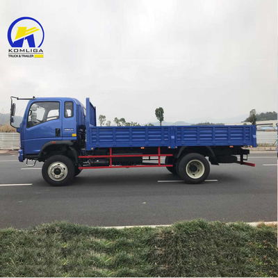 Customized Request HOWO Light Truck 4X2 6 Wheels Dump Cargo Truck Load Capacity 1-10t