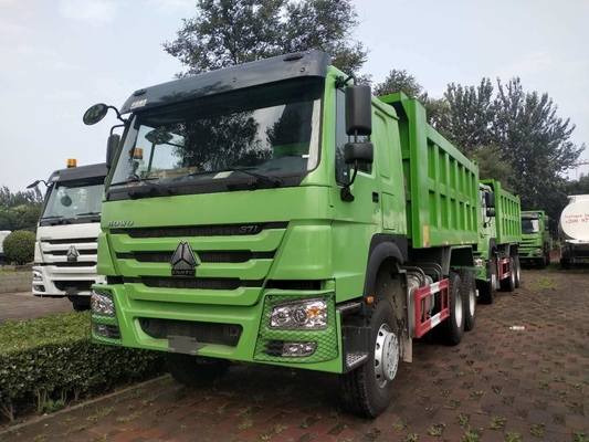 Used Sinotruck 10wheeler Tipper Dumper 371HP HOWO Dump Truck with Radial Tire Design