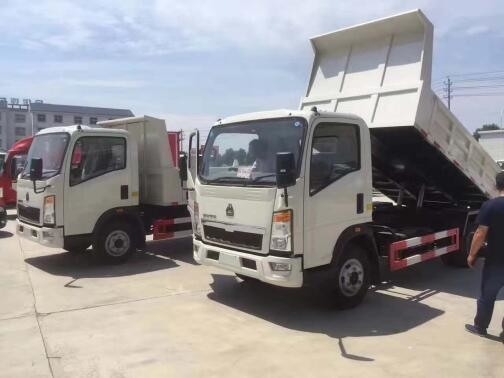 5-10t Sino HOWO Mini Truck Cargo Dump Truck Customized Request Diesel Customization