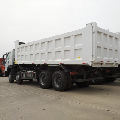 Radial Tire Design Second Hand Sinotruk 8X4 12 Wheels 60 Tons HOWO Tipper Dump Truck