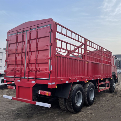 Sinotruk HOWO Cargo Truck with ECE Tire Certification and Wly6t46 Transmission