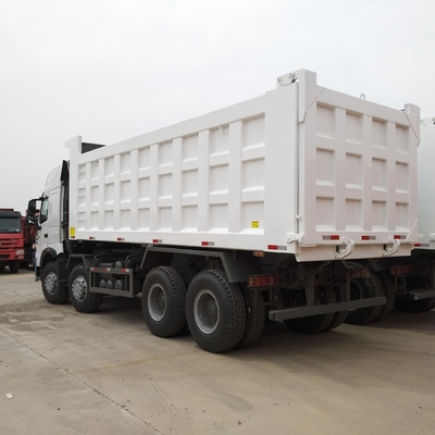 Radial Tire Design Second Hand Sinotruk 8X4 12 Wheels 60 Tons HOWO Tipper Dump Truck