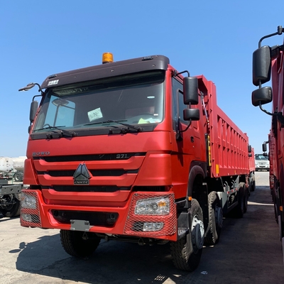 Second Hand Sinotruk 8X4 12 Wheels HOWO Tipper Used Dump Truck with One Sleeper and A/C