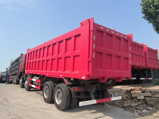 Second Hand Sinotruk 8X4 12 Wheels HOWO Tipper Used Dump Truck with One Sleeper and A/C