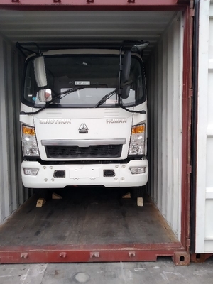 5-10t HOWO Mini Truck Dump Cargo Truck with 6 1 Spare Tyre and LHD/Rhd Driving Style
